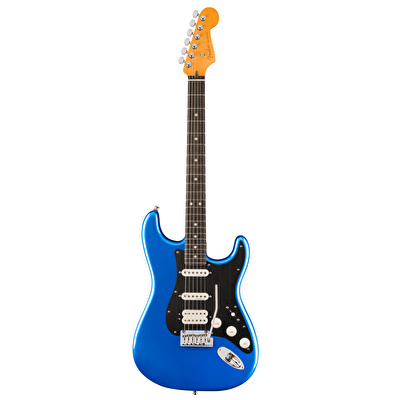 Fender American Ultra II Stratocaster HSS Noble Blue Elektro Gitar