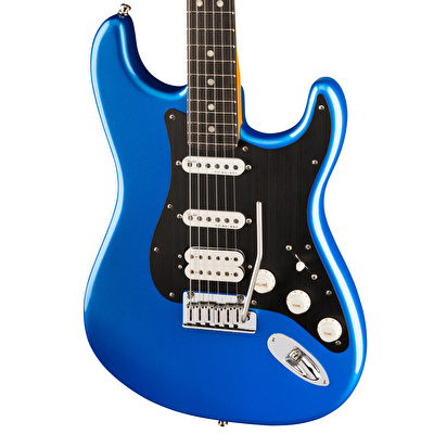 Fender American Ultra II Stratocaster HSS Noble Blue Elektro Gitar