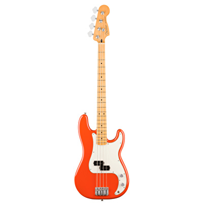 Fender Player II Precision Bass Akçaağaç Klavye Rallye Orange Bas Gitar