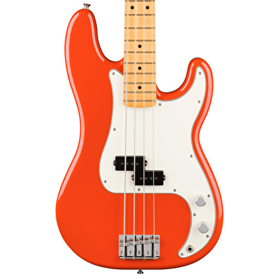 Fender Player II Precision Bass Akçaağaç Klavye Rallye Orange Bas Gitar