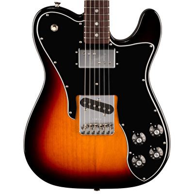 Fender American Vintage II 1977 Telecaster Custom 3 Renk Sunburst Elektro Gitar
