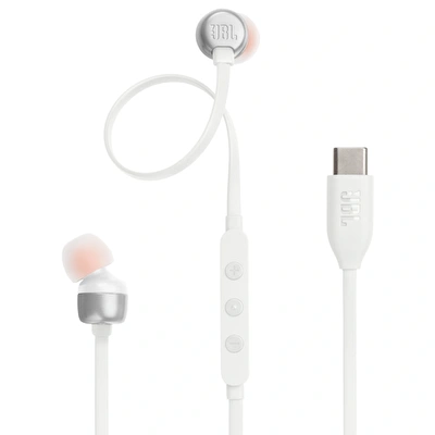 JBL Tune 310C USB-C Kablolu Kulak İçi Beyaz Kulaklık