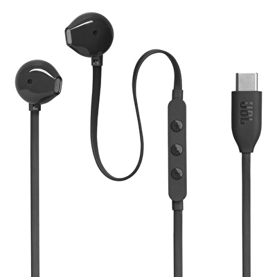JBL Tune 305C USB-C Kablolu Kulak İçi Siyah Kulaklık