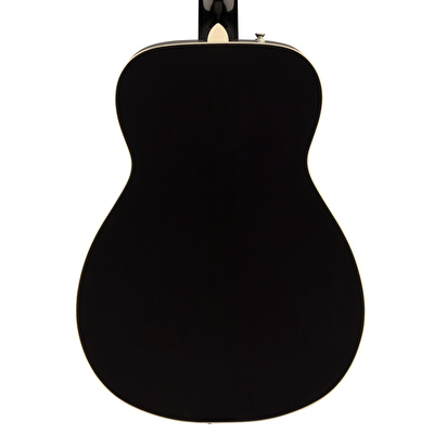 Fender California Vintage Malibu Black Elektro Akustik Gitar (Case Dahil)