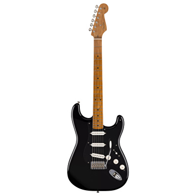 Fender Limited Edition Vintera II 50's Stratocaster CS Fat 60's PU Black Siyah Elektro Gitar (Gigbag Dahil)