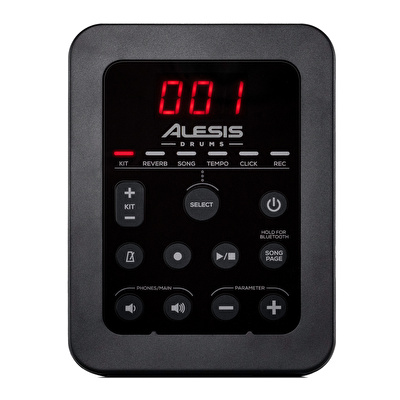 ALESIS Turbo Pro 8 Parça Elektronik Davul Seti - Tabure & Kulaklık Aksesuarları Dahil