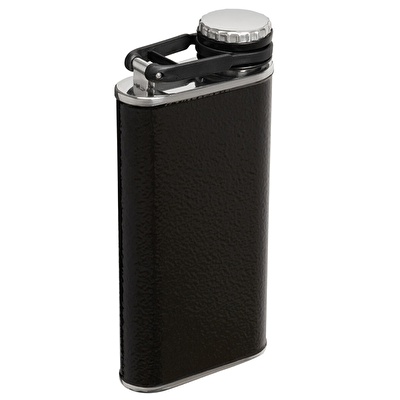 STANLEY The Easy-Fill Wide Mouth Flask 0.23L / 8oz Hammertone Black