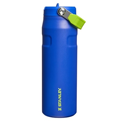 STANLEY The IceFlow Bottle Flip Straw 2.0 0.7L / 24oz Cobalt Chartreuse