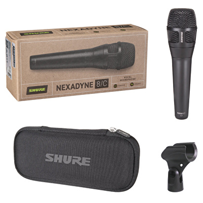 SHURE NXN8/C Nexadyne Serisi Cardioid Dinamik Vokal Mikrofonu