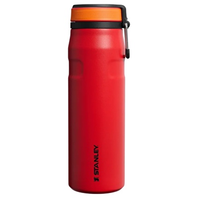 STANLEY The IceFlow Bottle Twist Flip 0.7L / 24oz Chili Black