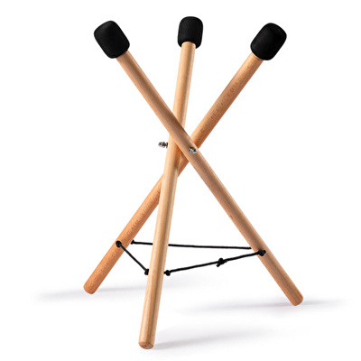 HLURU STAND-S Ayarlanabilir Ahşap Tongue Drum Standı (Küçük Boy)