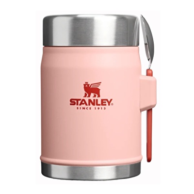 STANLEY The Legendary Food Jar + Spork 0.4L / 14oz Peach Rose