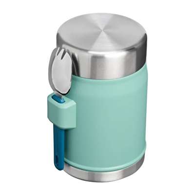 STANLEY The Legendary Food Jar + Spork 0.4L / 14oz Spring Green