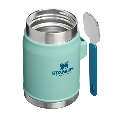 STANLEY The Legendary Food Jar + Spork 0.4L / 14oz Spring Green