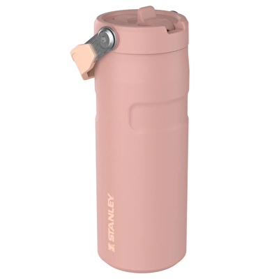 STANLEY The IceFlow Bottle Flip Straw Pipetli Termos 2.0 0.47L / 16oz Peach Rose