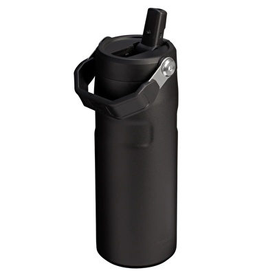 STANLEY The IceFlow Bottle Flip Straw Pipetli Termos 2.0 0.47L / 16oz Black 2.0