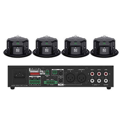 ElectroVoice BSYS-EVID-C6.2-G2W - Premium Tavan Hoparlör Seti, Beyaz