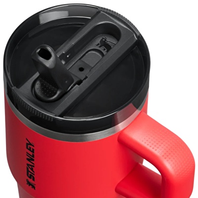 STANLEY The Quencher ProTour Flip Straw Tumbler 0.59L / 20oz Chili Black