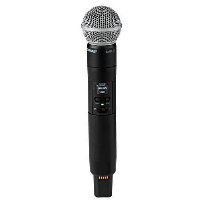 SHURE SLXD24+E/58-G65 SM58 Dijital El Telsiz Mikrofon Seti