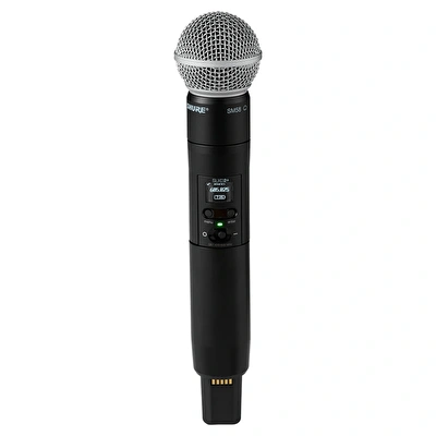 SHURE SLXD24D+E/58-G65 2xSM58 Dijital İkili El Telsiz Mikrofon Seti