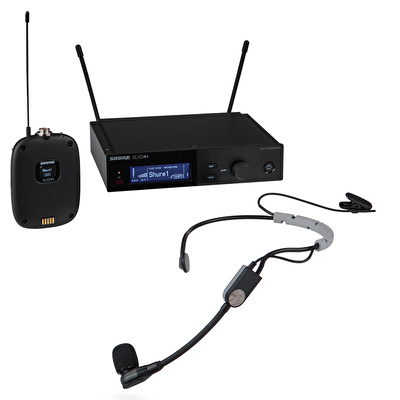 SHURE SLXD14+E/SM35-G65 SM35 Dijital Headset Mikrofon Seti