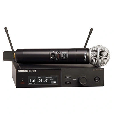 SHURE SLXD24E/SM58-G59 SM58 Telsiz El Mikrofon Seti