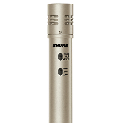 SHURE KSM137/SL Kalem Kondansatör Mikrofon, Gümüş