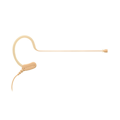 SHURE MX153T/O-TQG Shure Telsizler için Earset Mikrofon, Ten Rengi