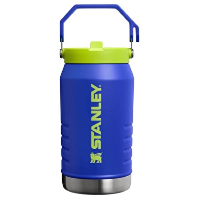 STANLEY The IceFlow Flip Straw 2.0 Jug 1.90L / 64oz Cobalt Chartreuse