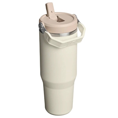 STANLEY The IceFlow Flip Straw 2.0 Tumbler 0.89L / 30oz Cream