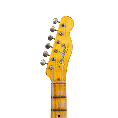 Fender Custom Shop 1952 Telecaster Super Heavy Relic Aged 2 Renk Sunburst Elektro Gitar