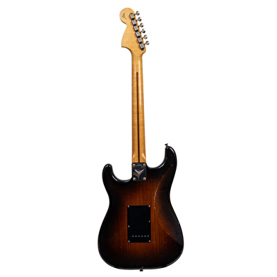 Fender Custom Shop Masterbuilt Andy Hicks 1969 Stratocaster Journeyman Relic Faded 2 Renk Sunburst Elektro Gitar