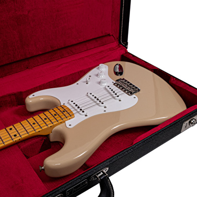 Fender Custom Shop Masterbuilt David Brown 1950's Stratocaster Journeyman Relic Aged Desert Sand Elektro Gitar