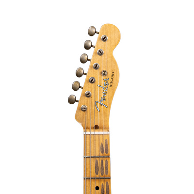 Fender Custom Shop 1950's Telecaster Thinline Journeyman Relic  2 Renk Sunburst Elektro Gitar