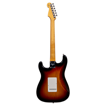 Fender Custom Shop 1963 Stratocaster NOS 3 Renk Sunburst Elektro Gitar