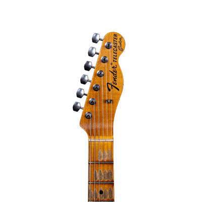 Fender Custom Shop 1970's Telecaster Custom Heavy Relic Firemist Orange Elektro Gitar
