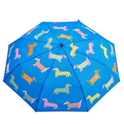 ORIGINAL DUCKHEAD Duck Kompakt Şemsiye Dogs in Blue