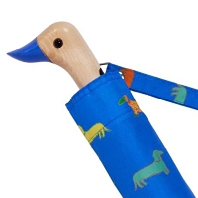 ORIGINAL DUCKHEAD Duck Kompakt Şemsiye Dogs in Blue