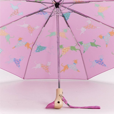 ORIGINAL DUCKHEAD Duck Kompakt Şemsiye Dogs in Pink