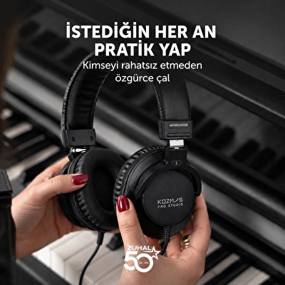 KOZMOS KHP-W501 Ahşap Tuşlu Dijital Piyano (Kozmos KHDP-S200 Kulaklık ve Tabure Hediye)