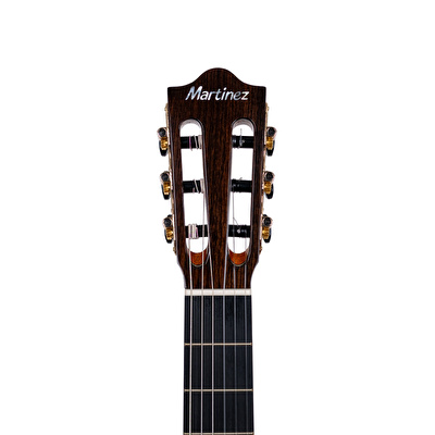 Martinez Almeria Luthier Rosewood Elektro Klasik Gitar