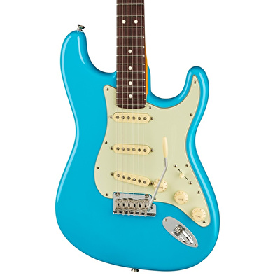 Fender American Professional II Stratocaster Miami Blue Elektro Gitar