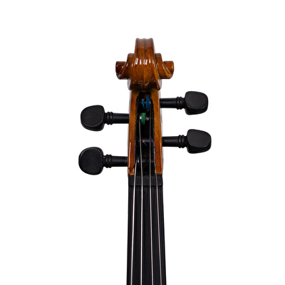 KOZMOS VLN-100G 1/4 Parlak Keman, Taşıma Kutusu & Arşe