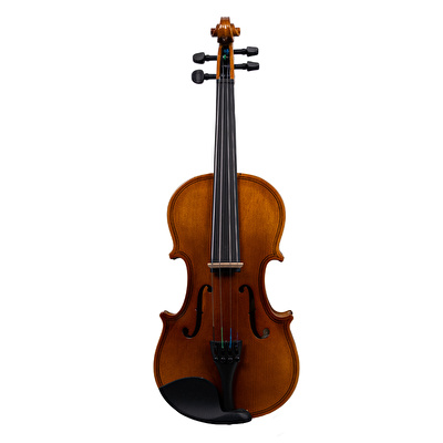 KOZMOS VLN-100G 1/4 Parlak Keman, Taşıma Kutusu & Arşe