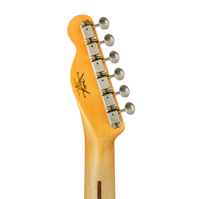 Fender Custom Shop Limited 1955 Telecaster Journeyman Relic Wide Fade 2 Renk Sunburst Elektro Gitar