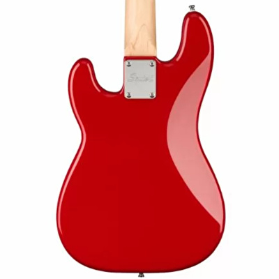 Squier Mini Precision Bass Dakota Red Bas Gitar