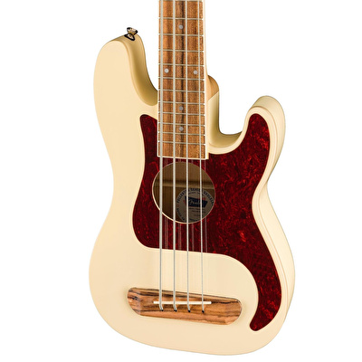 Fender Fullerton Precision Bass Uke TSPG Olympic White Elektro Bas Ukulele