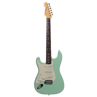 Fender Made in Japan Traditional 60's Stratocaster Surf Green Solak Elektro Gitar