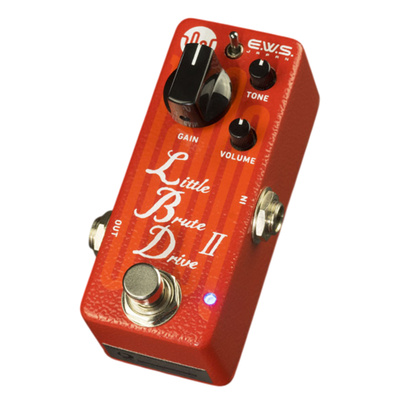 E.W.S. Japan LBD2 Little Brute Drive II Elektro Gitar Drive Pedalı