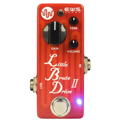 E.W.S. Japan LBD2 Little Brute Drive II Elektro Gitar Drive Pedalı
